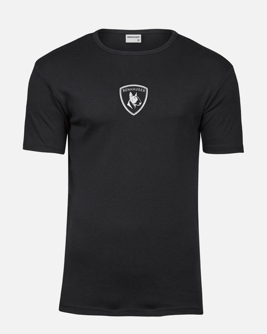 Herren Classic T-Shirt Schwarz/Weiß - BENHAUSER
