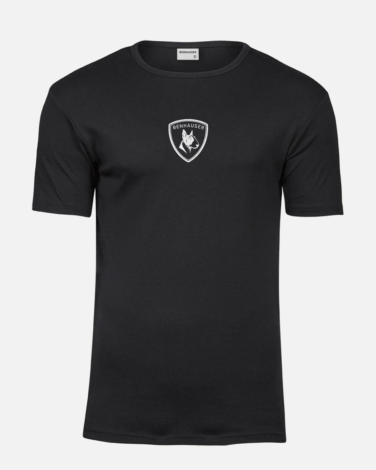 Herren Classic T-Shirt Schwarz/Weiß - BENHAUSER