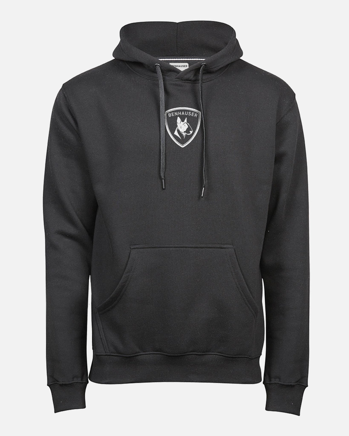 Herren Classic Hoodie Schwarz/Weiß - BENHAUSER