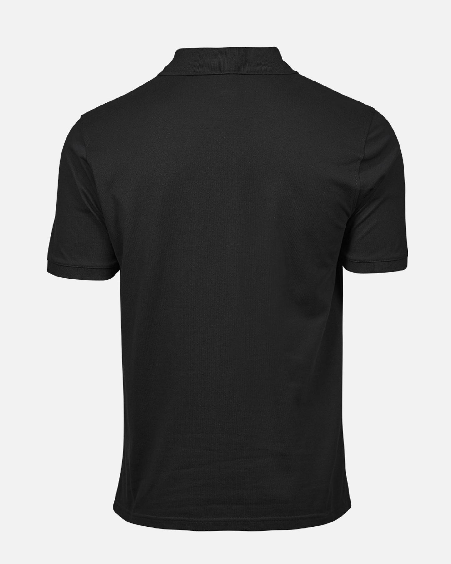 Herren Classic Polo-Shirt Schwarz/Weiß